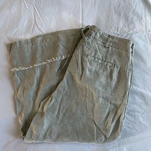 Sundance green linen pants